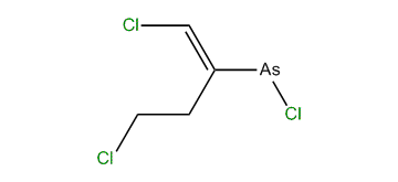 2-Chloroethyl-2-chlorovinyl chloroarsine